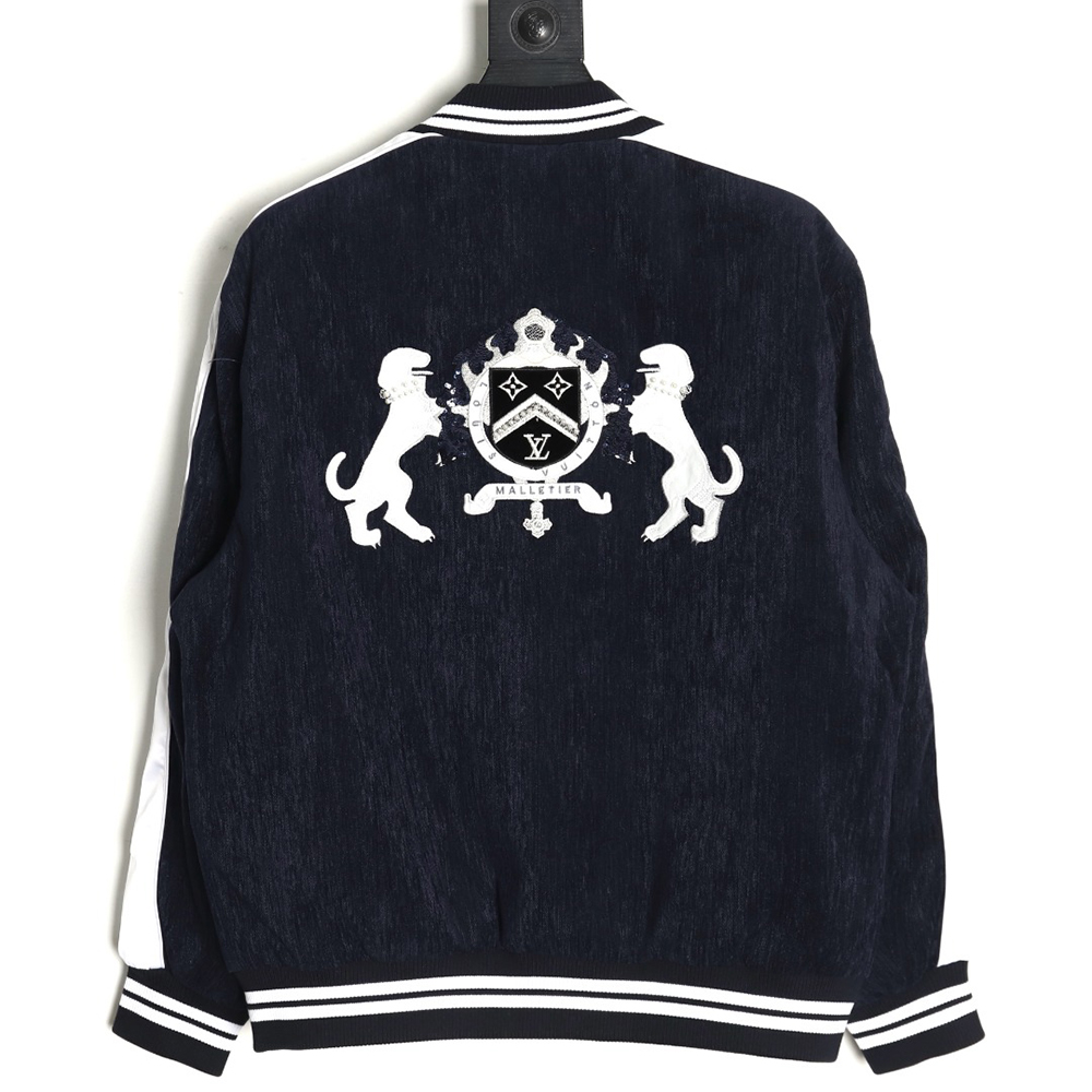 Louis Vuitton Pearl Velvet Yokosuka Jacket Coat