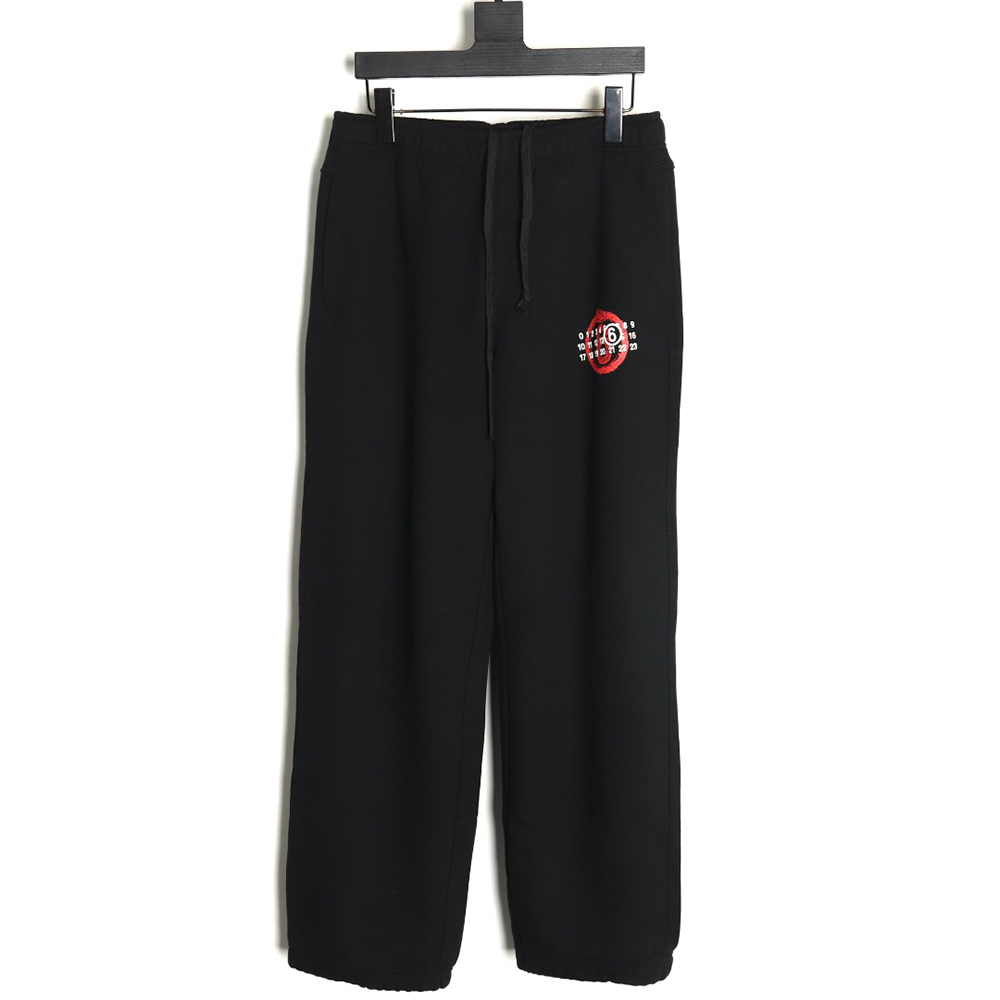 Maison Margiela digital logo print trousers