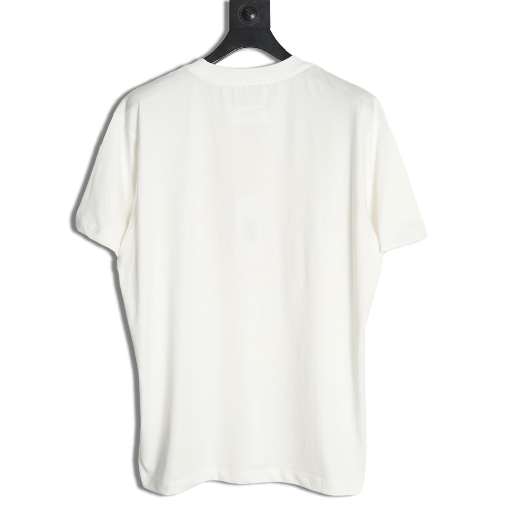 Maison Margiela Digital Logo Print Short Sleeve T-Shirt