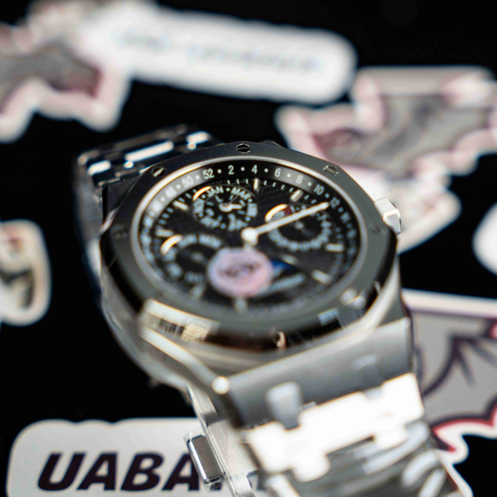 Audemars Piguet - Royal Oak Perpetual Cal 26574 SS/SS Blk APSF A5134