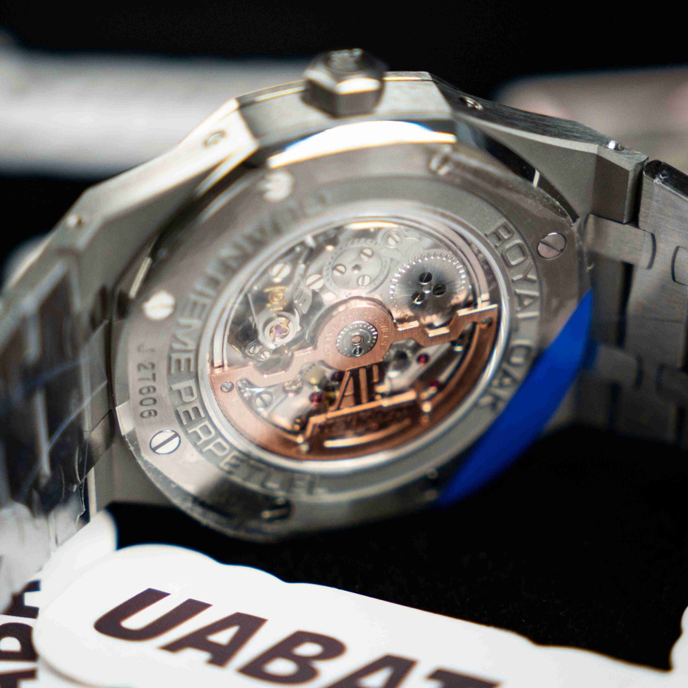 Audemars Piguet - Royal Oak Perpetual Cal 26574 SS/SS Blk APSF A5134