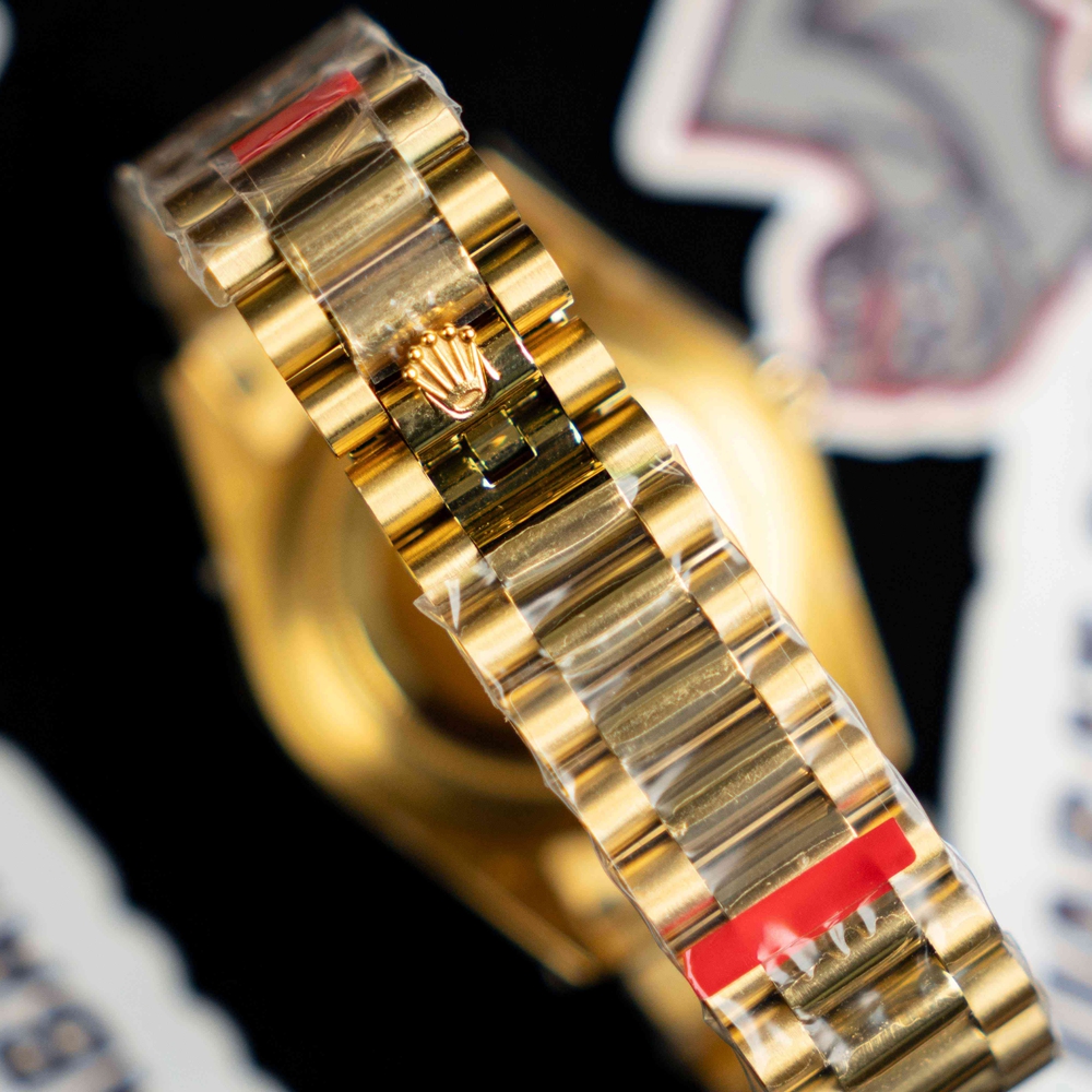 Rolex - DayDate 36mm Dia Pres YG/YG Gold Diam EWF A3255 Mod