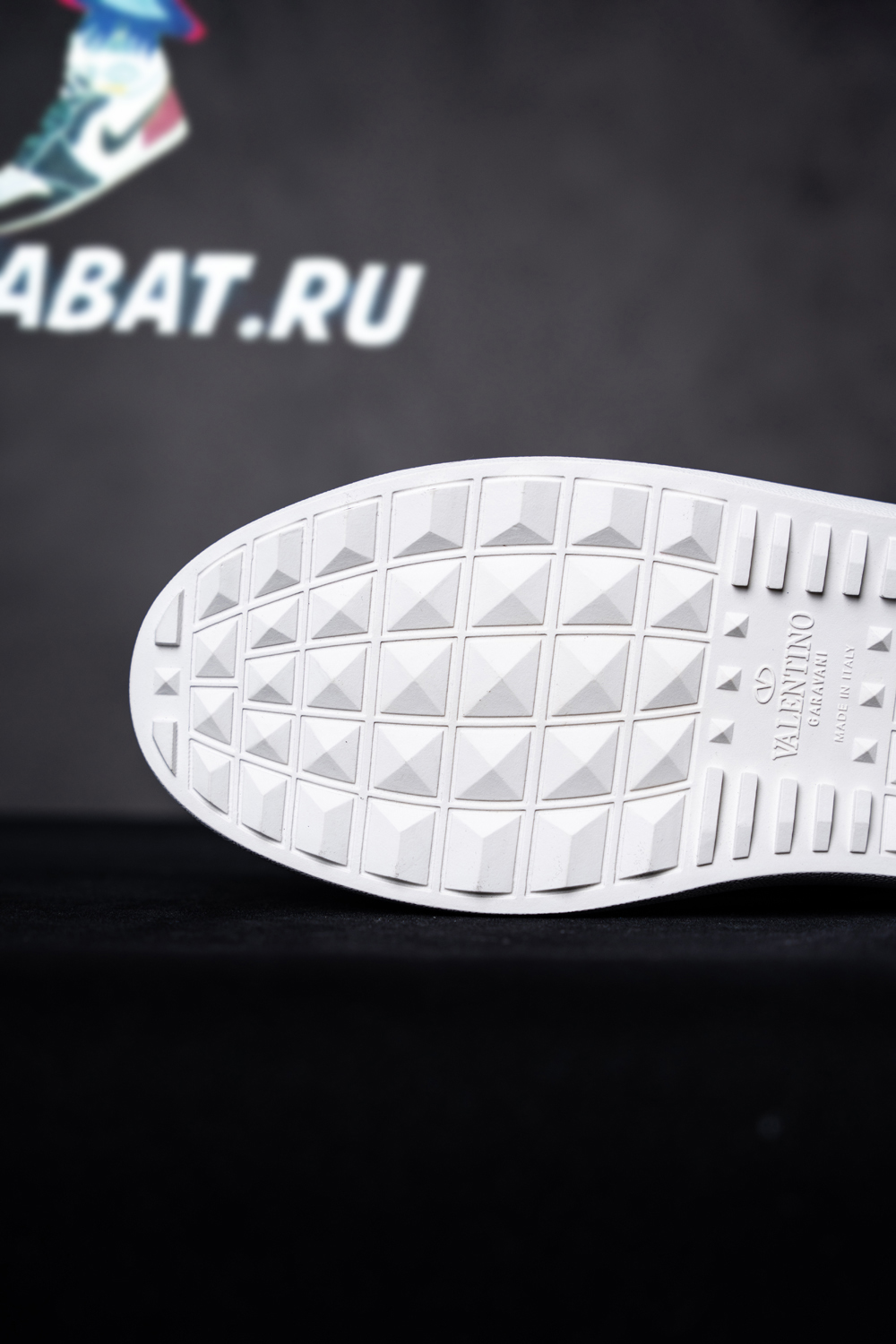 Valentina Calfskin Open Sneaker