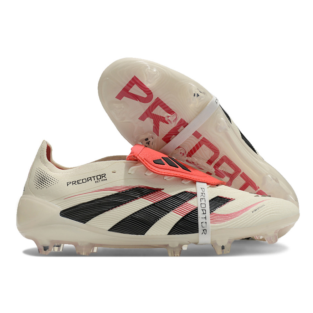 Adidas Predator 25 fully knitted lace-up FG football shoes