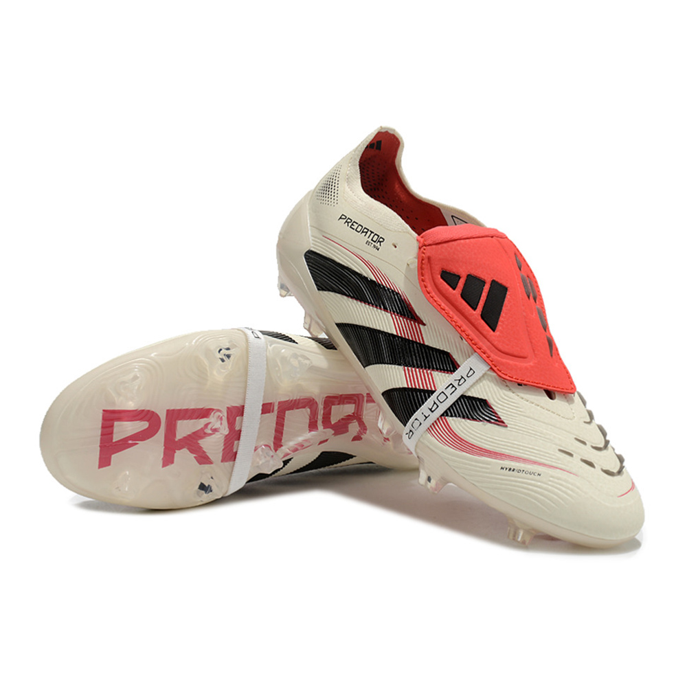 Adidas Predator 25 fully knitted lace-up FG football shoes