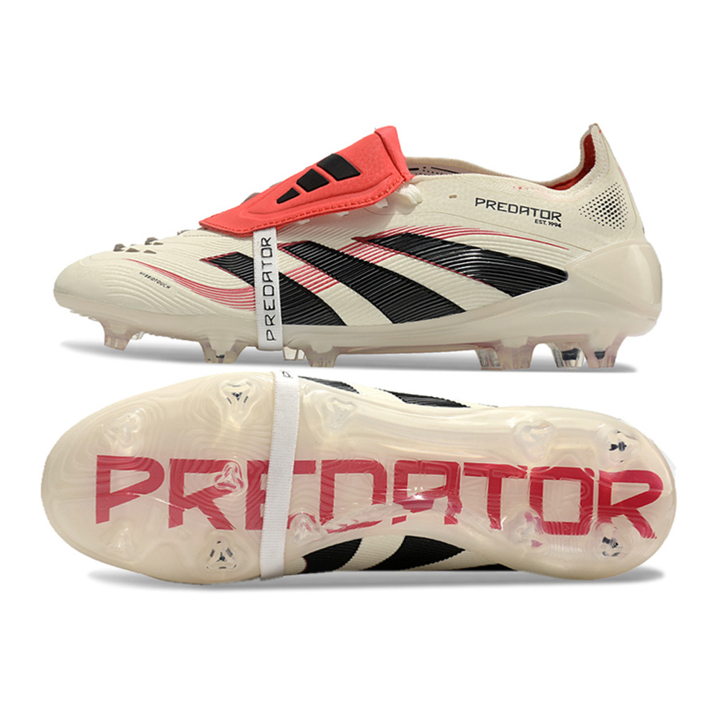 Adidas Predator 25 fully knitted lace-up FG football shoes