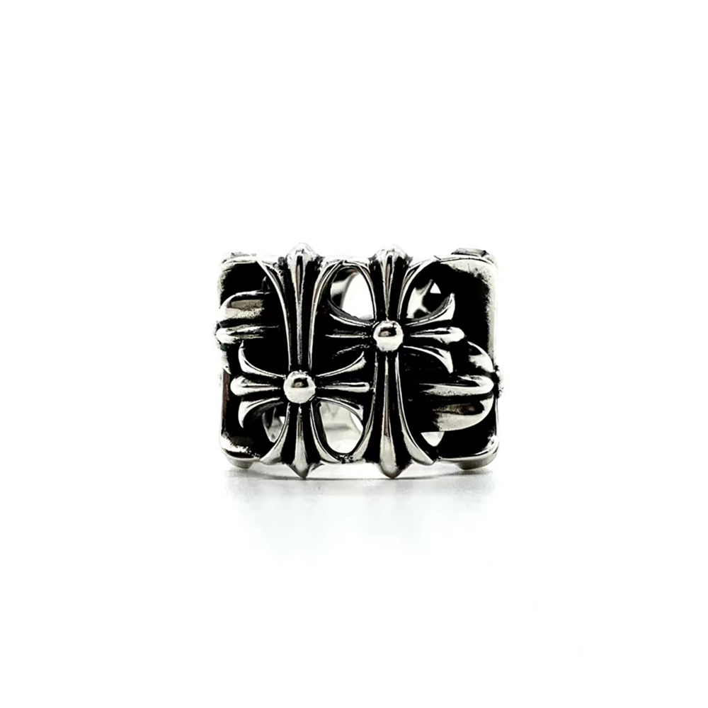 Chrome Hearts Square Cemetery Ring SC08921