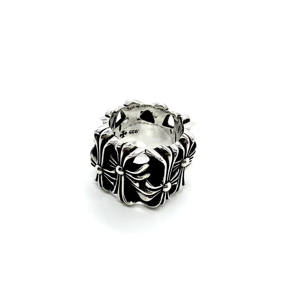Chrome Hearts Square Cemetery Ring SC08921