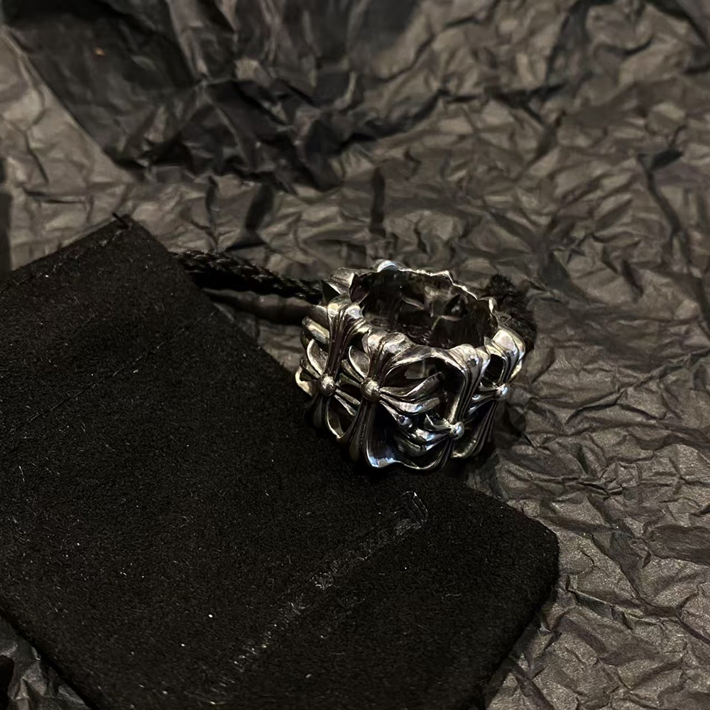 Chrome Hearts Square Cemetery Ring SC08921