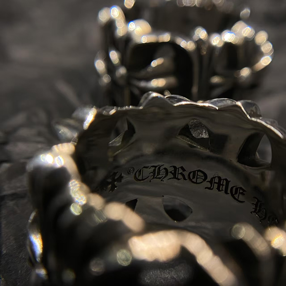 Chrome Hearts Square Cemetery Ring SC08921