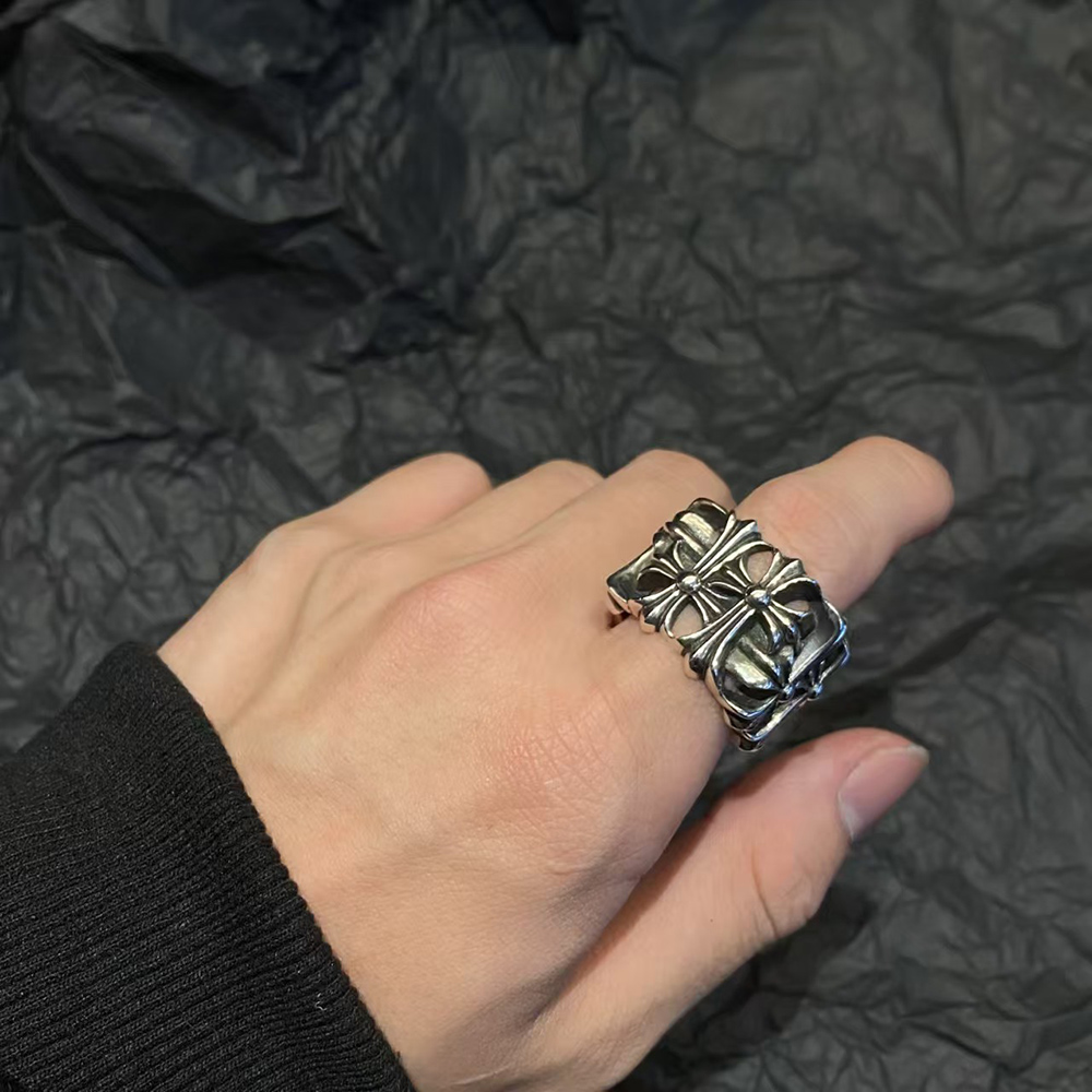 Chrome Hearts Square Cemetery Ring SC08921