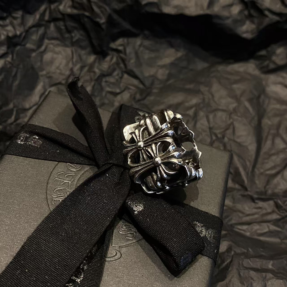 Chrome Hearts Square Cemetery Ring SC08921