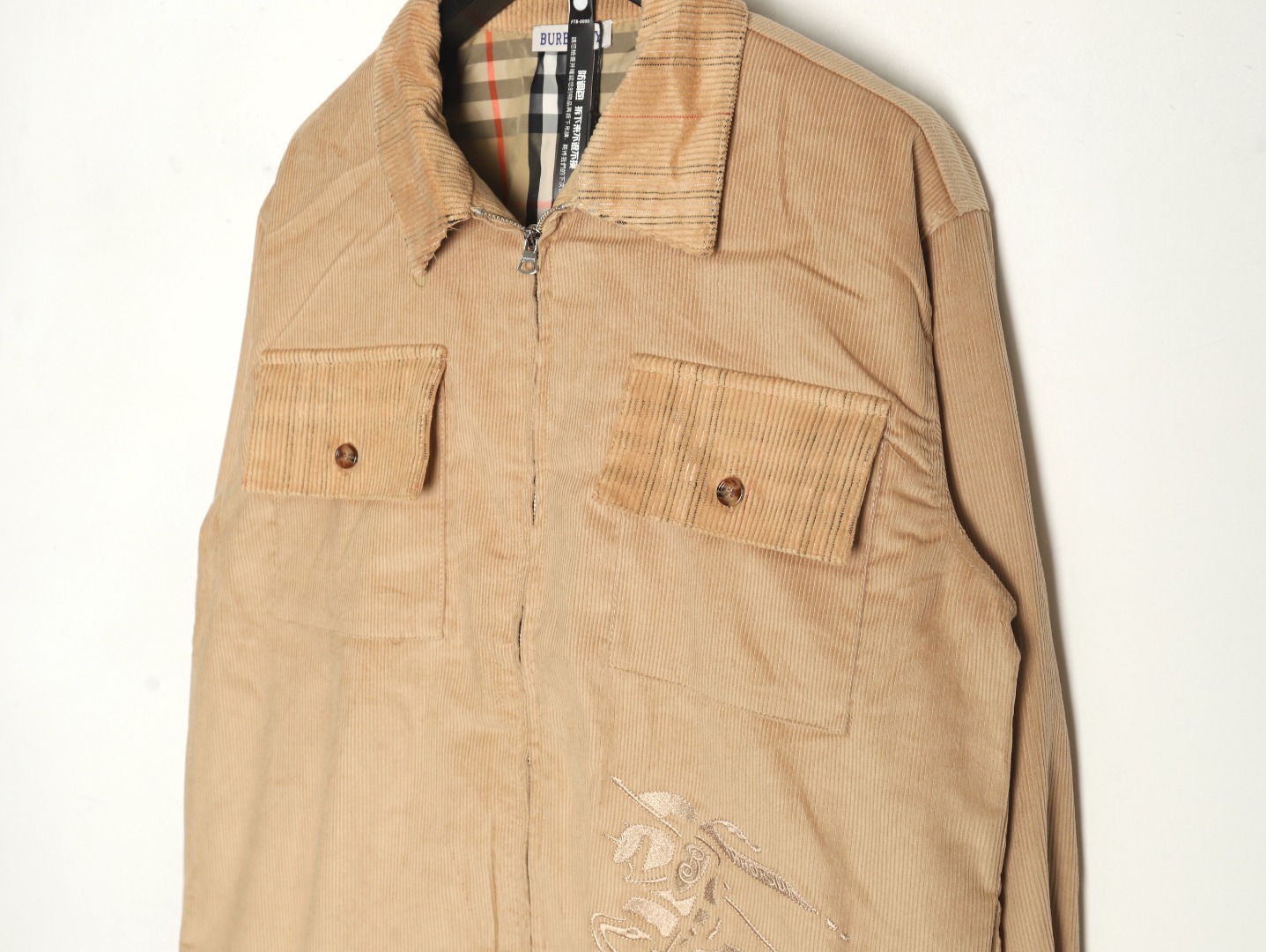 Burberry Corduroy Check Jacket