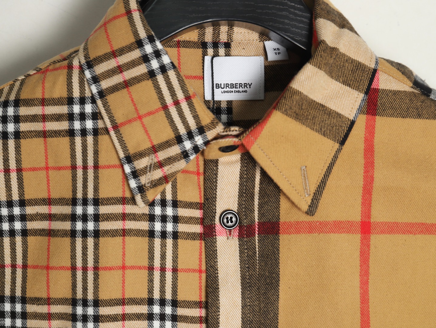 Burberry Double Brushed Striped Check Classic Shirt