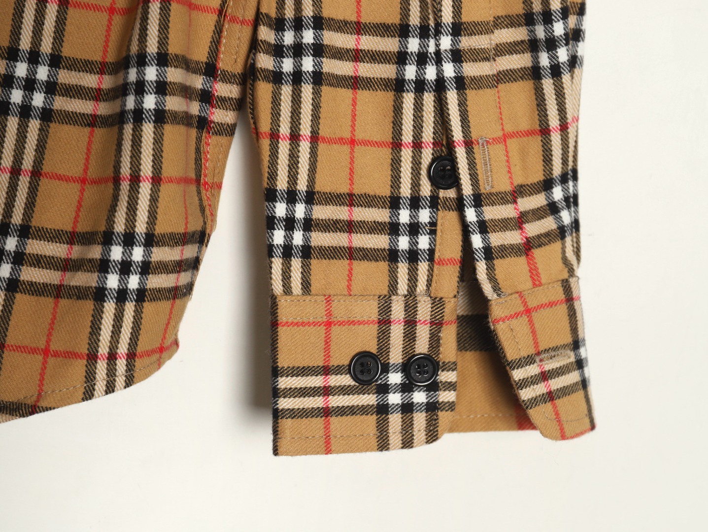 Burberry Double Brushed Striped Check Classic Shirt