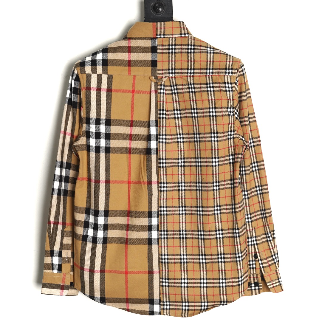 Burberry Double Brushed Striped Check Classic Shirt
