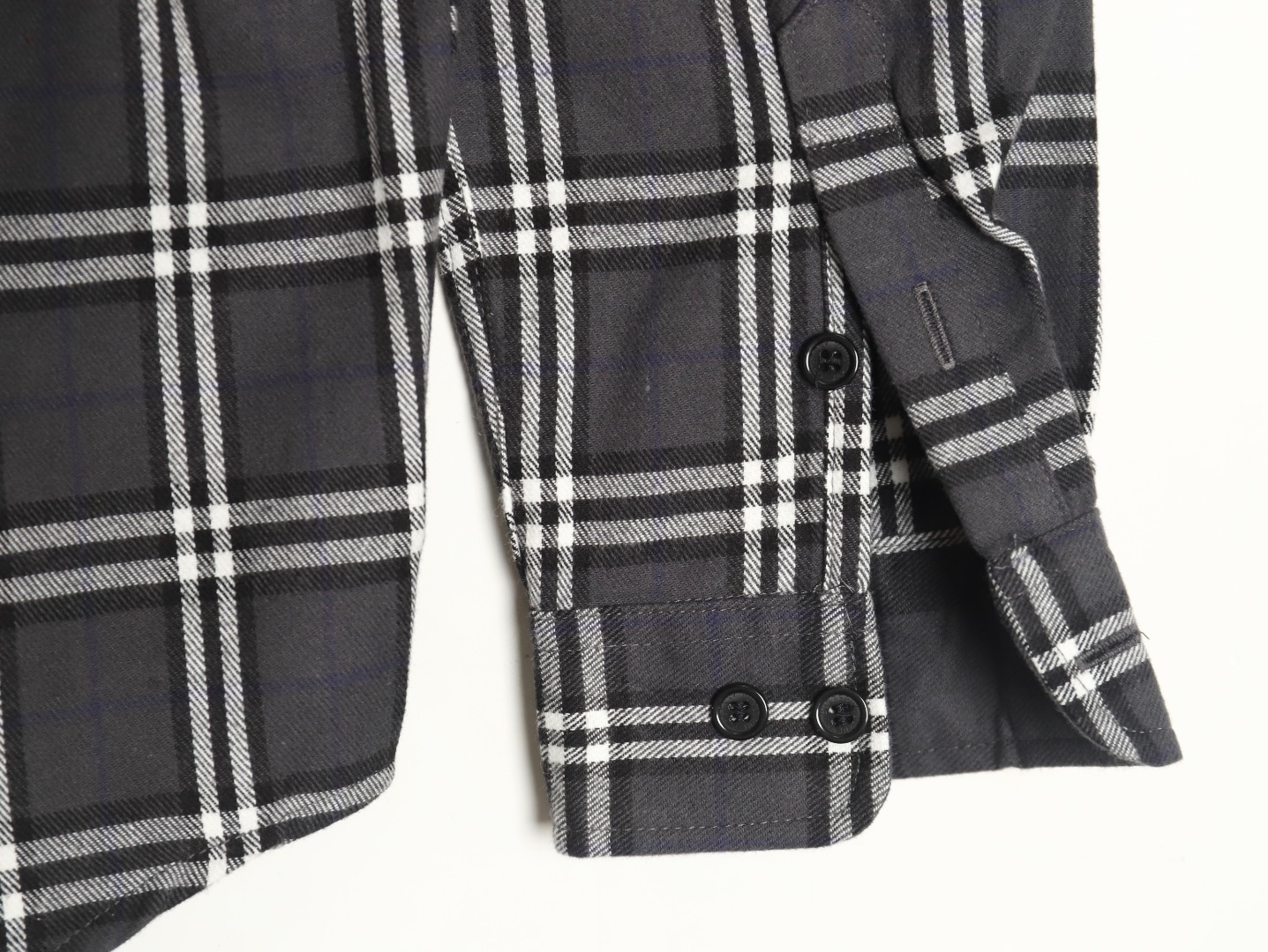 Burberry Double Brushed Striped Check Classic Shirt TSK1