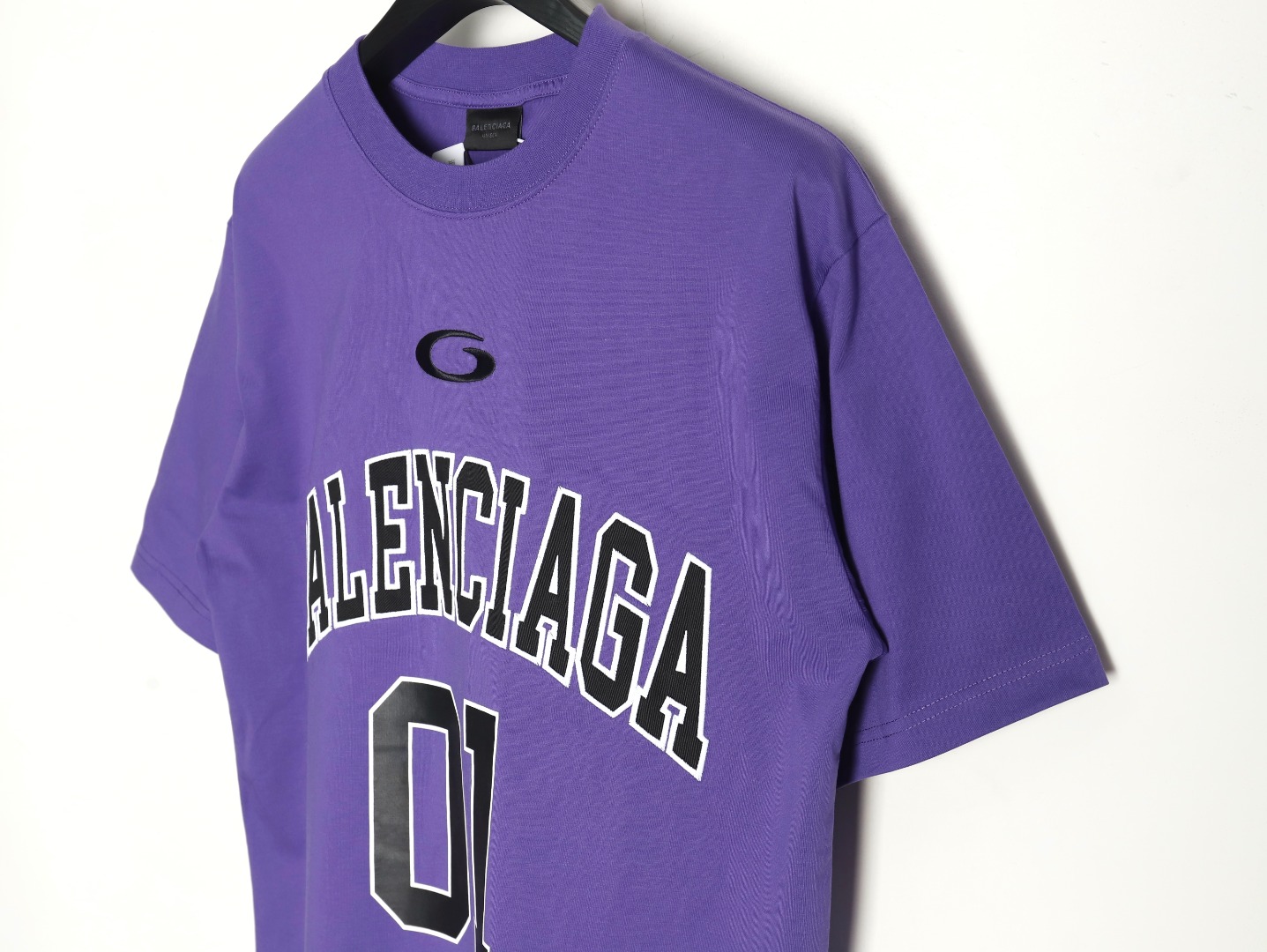 Balenciaga basketball jersey embroidered print short-sleeved T-shirt TSK1