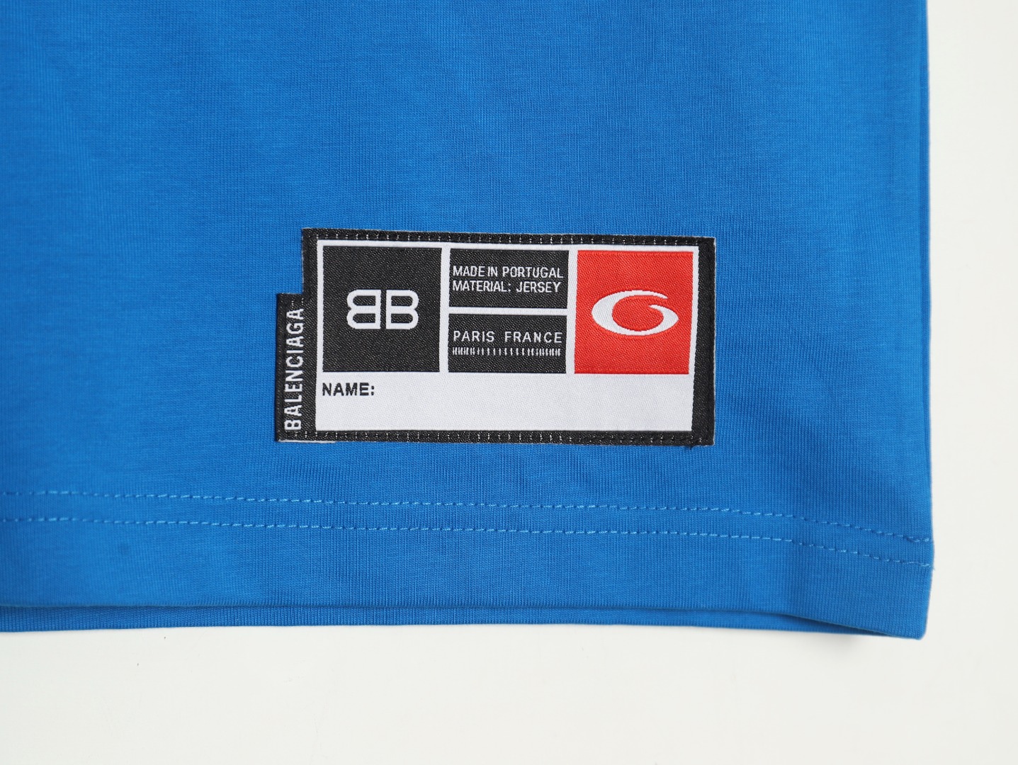 Balenciaga basketball jersey embroidered print short-sleeved T-shirt TSK2
