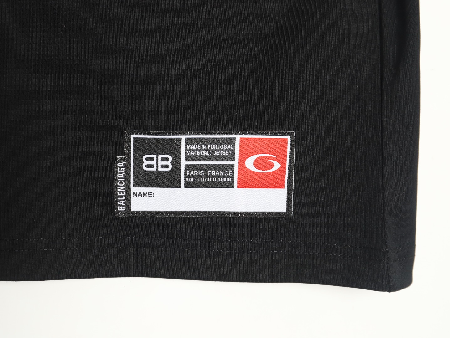 Balenciaga basketball jersey embroidered print short-sleeved T-shirt TSK3