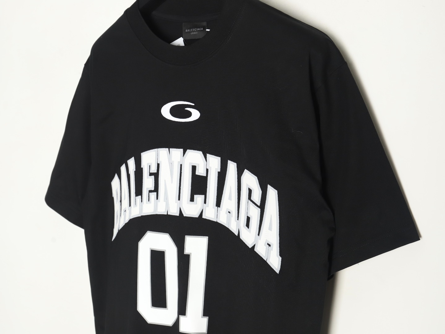 Balenciaga basketball jersey embroidered print short-sleeved T-shirt TSK3