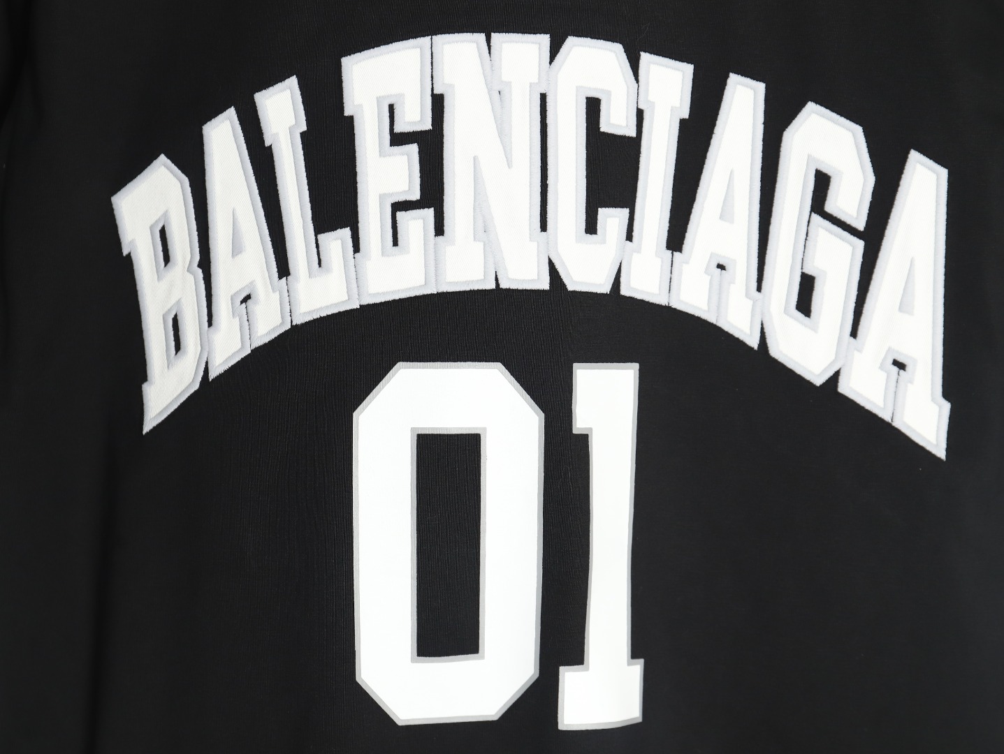 Balenciaga basketball jersey embroidered print short-sleeved T-shirt TSK3