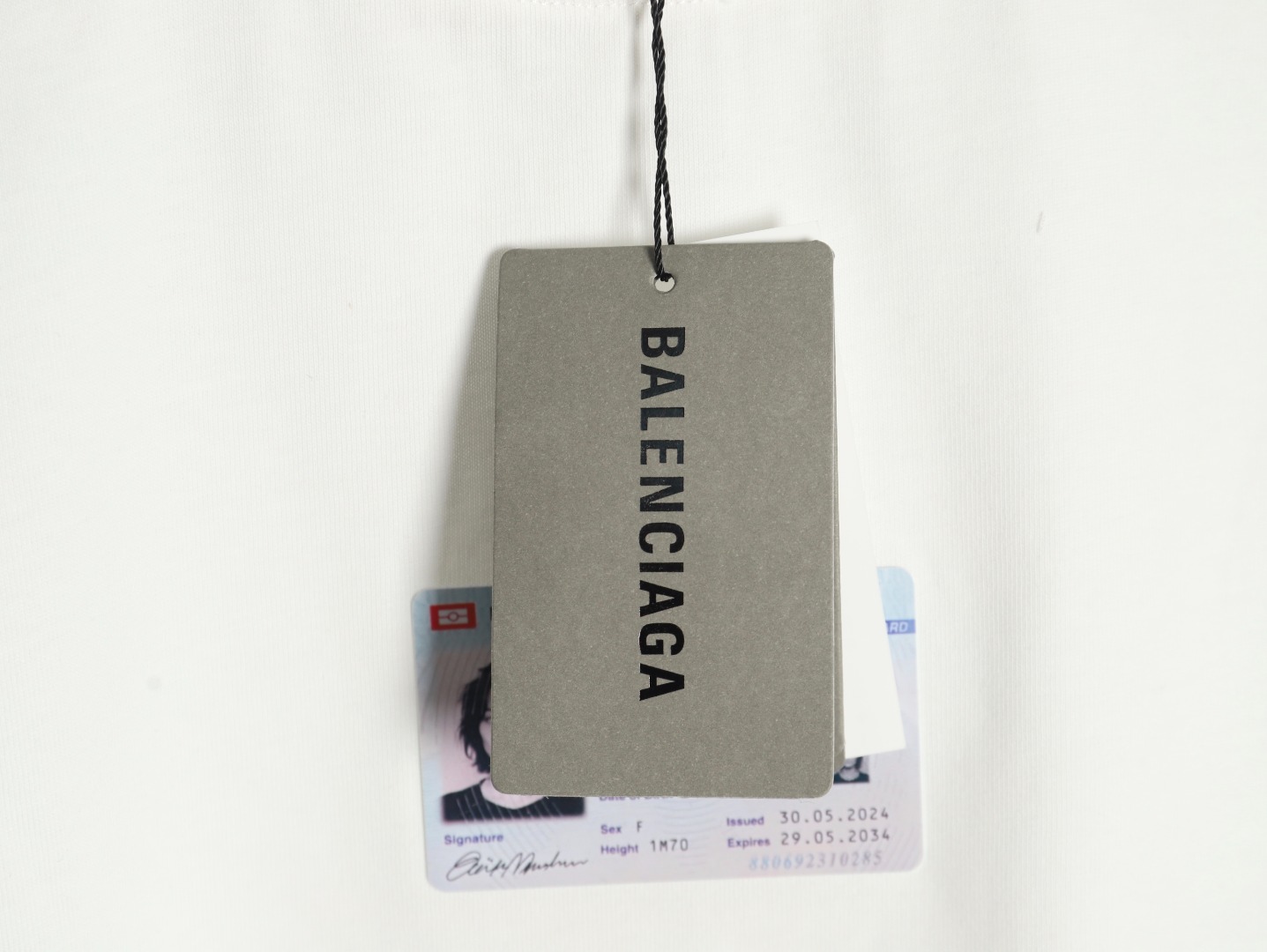 Balenciaga ID short-sleeved T-shirt