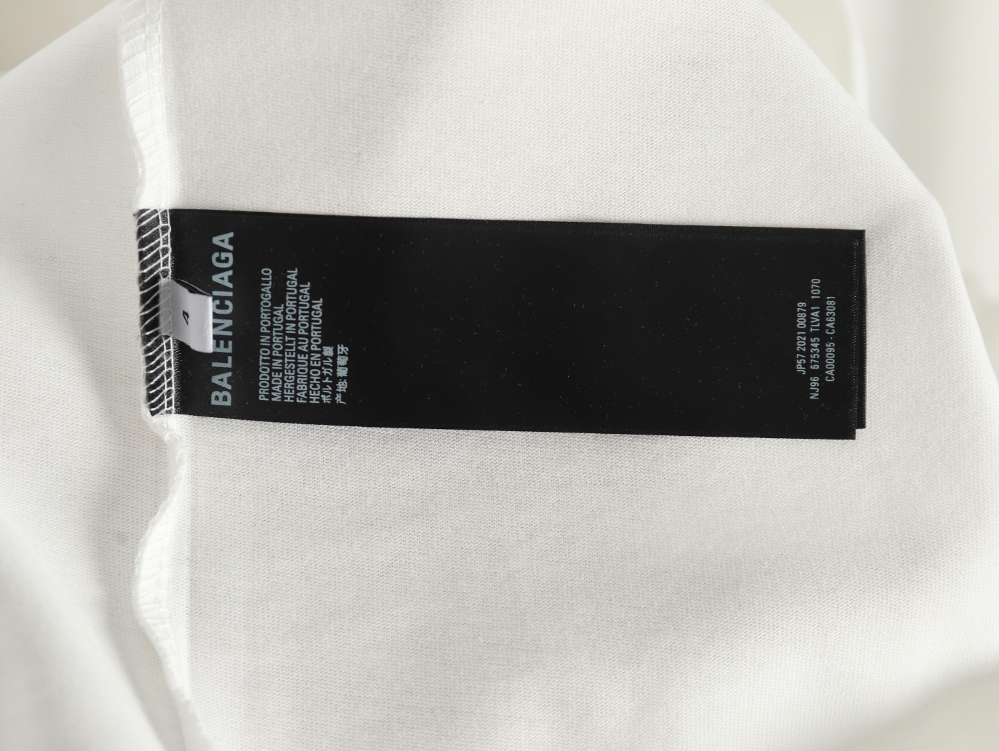 Balenciaga ID short-sleeved T-shirt
