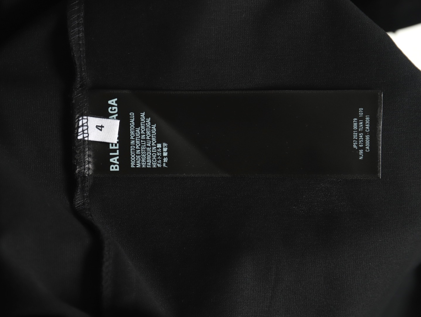 Balenciaga ID short-sleeved T-shirt TSK1