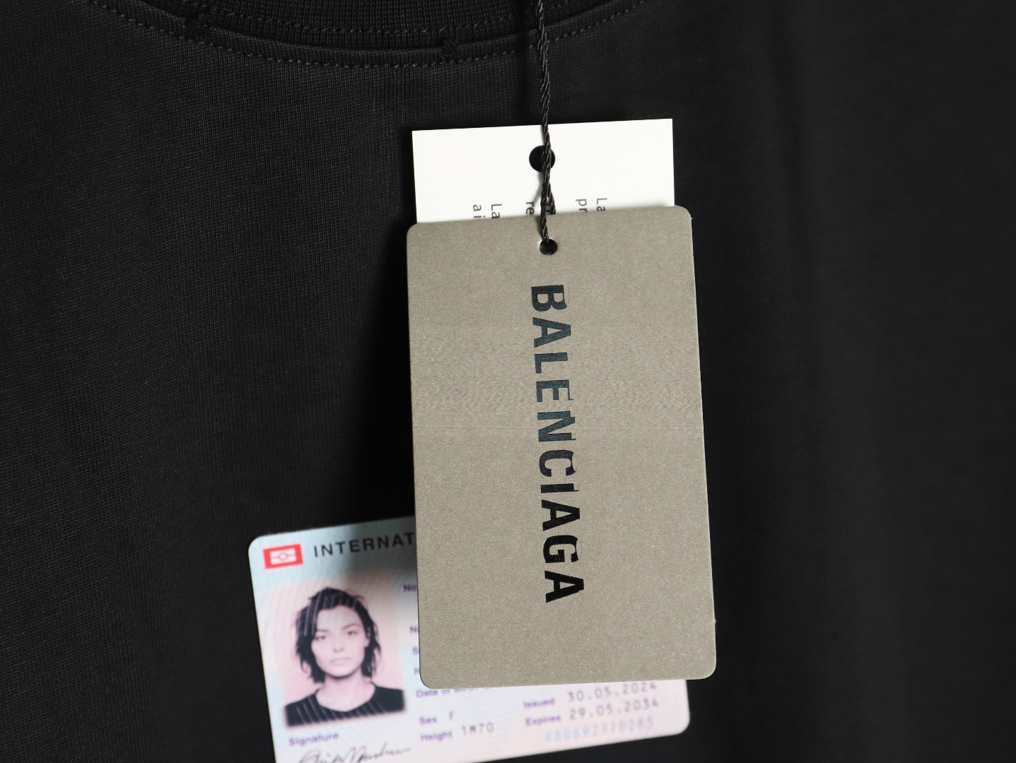 Balenciaga ID short-sleeved T-shirt TSK1