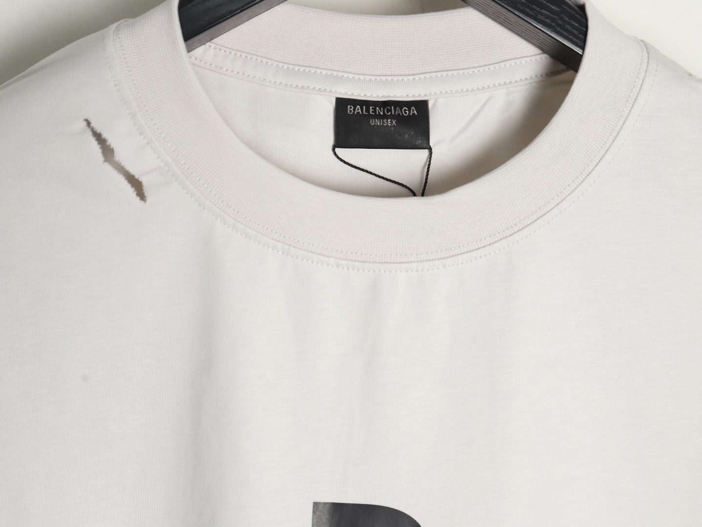 Balenciaga Cut Eye Chart Short Sleeve T-shirt