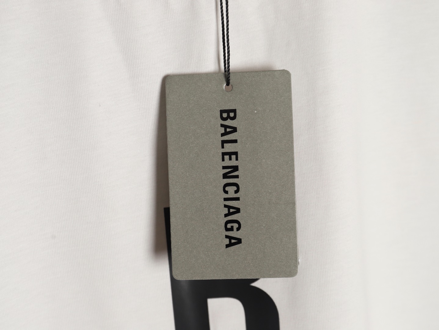 Balenciaga Cut Eye Chart Short Sleeve T-shirt