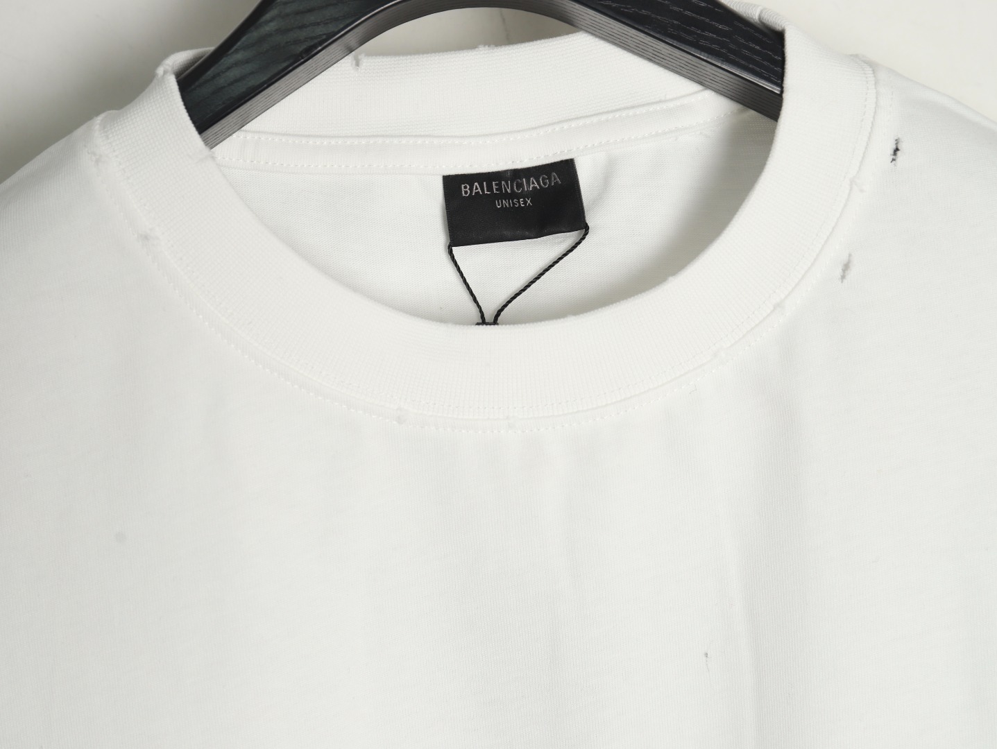 Balenciaga back offset printed short-sleeved T-shirt