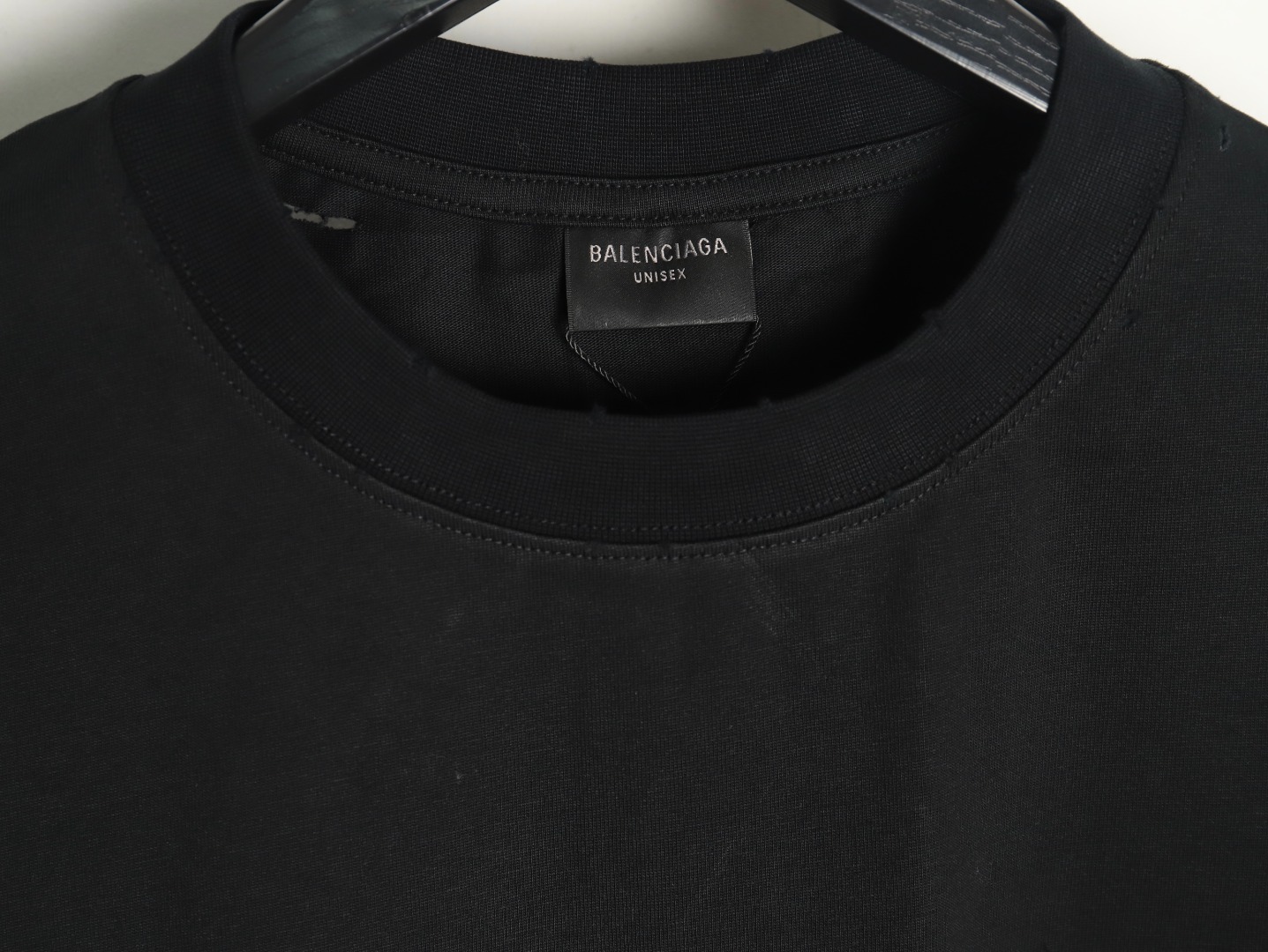 Balenciaga back offset printed short-sleeved T-shirt TSK1