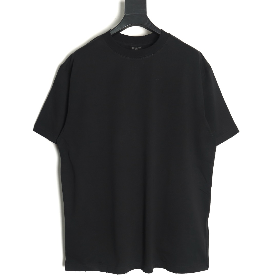Balenciaga back offset printed short-sleeved T-shirt TSK1