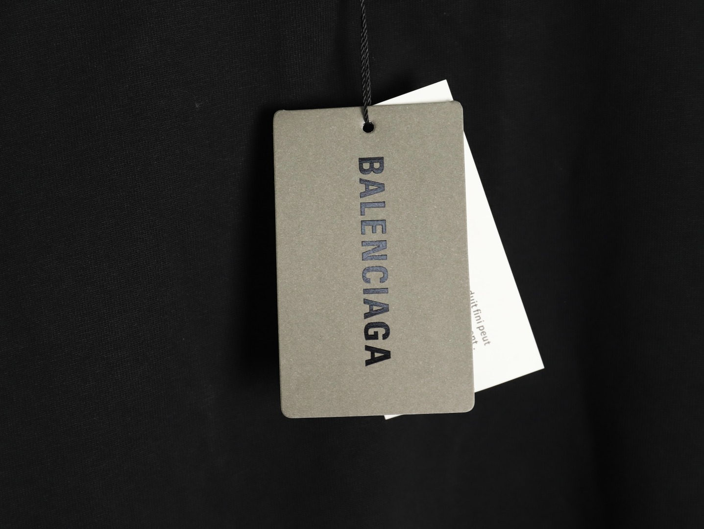 Balenciaga back offset printed short-sleeved T-shirt TSK1