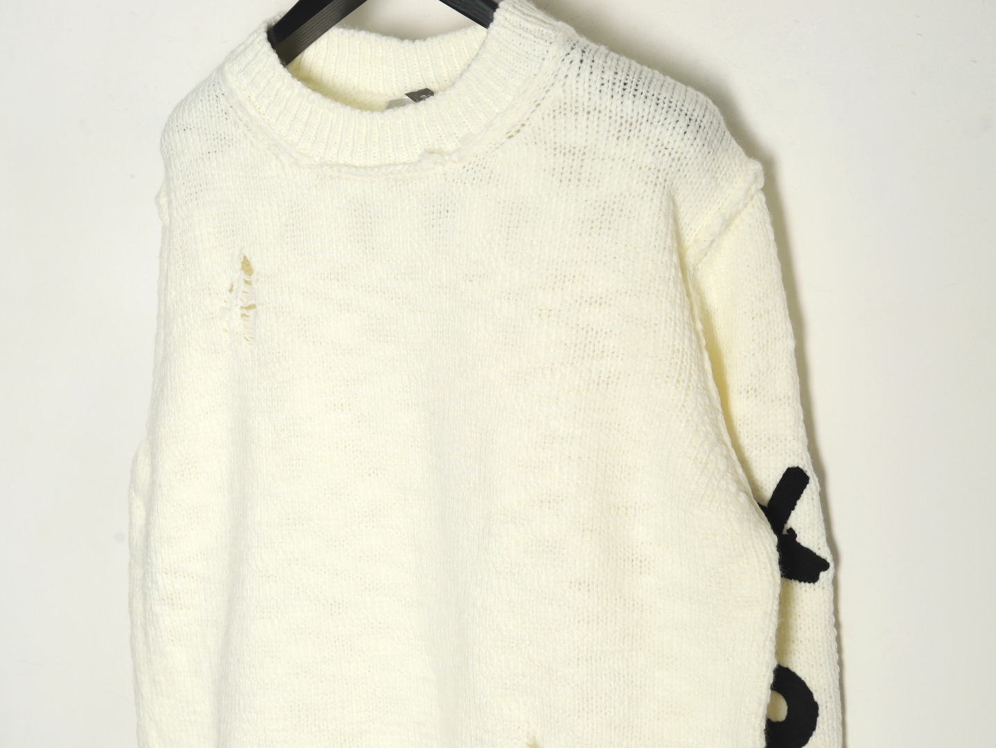 Dior dinosaur chair embroidered crewneck sweater
