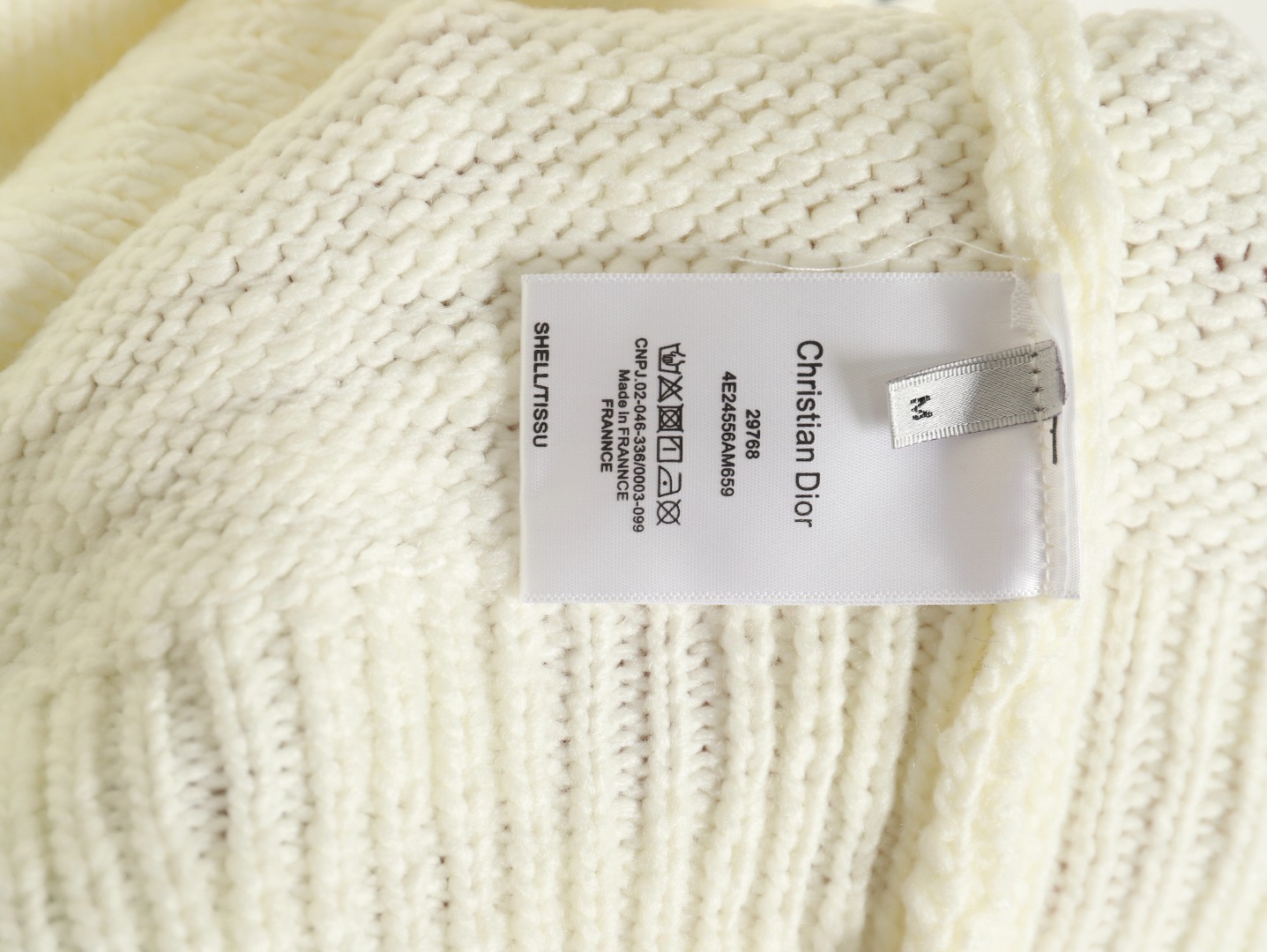 Dior dinosaur chair embroidered crewneck sweater