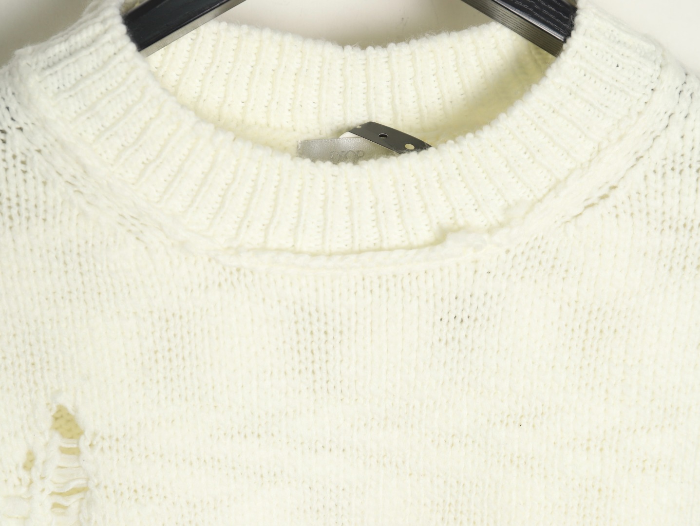 Dior dinosaur chair embroidered crewneck sweater