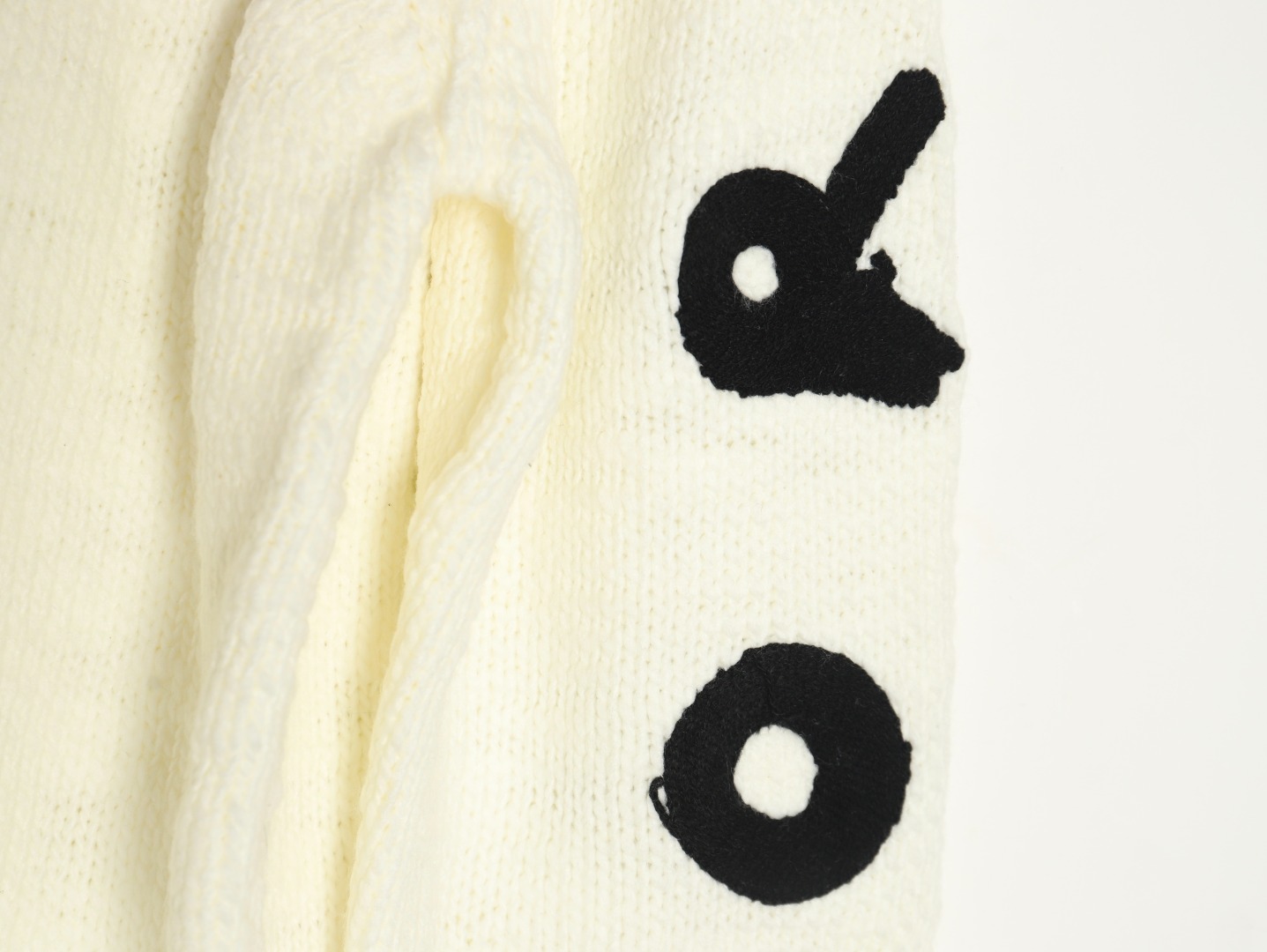 Dior dinosaur chair embroidered crewneck sweater