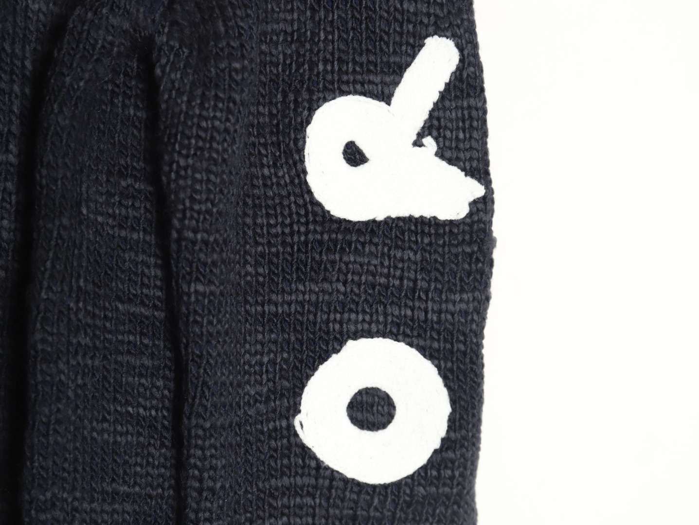 Dior dinosaur chair embroidered crewneck sweater TSK1