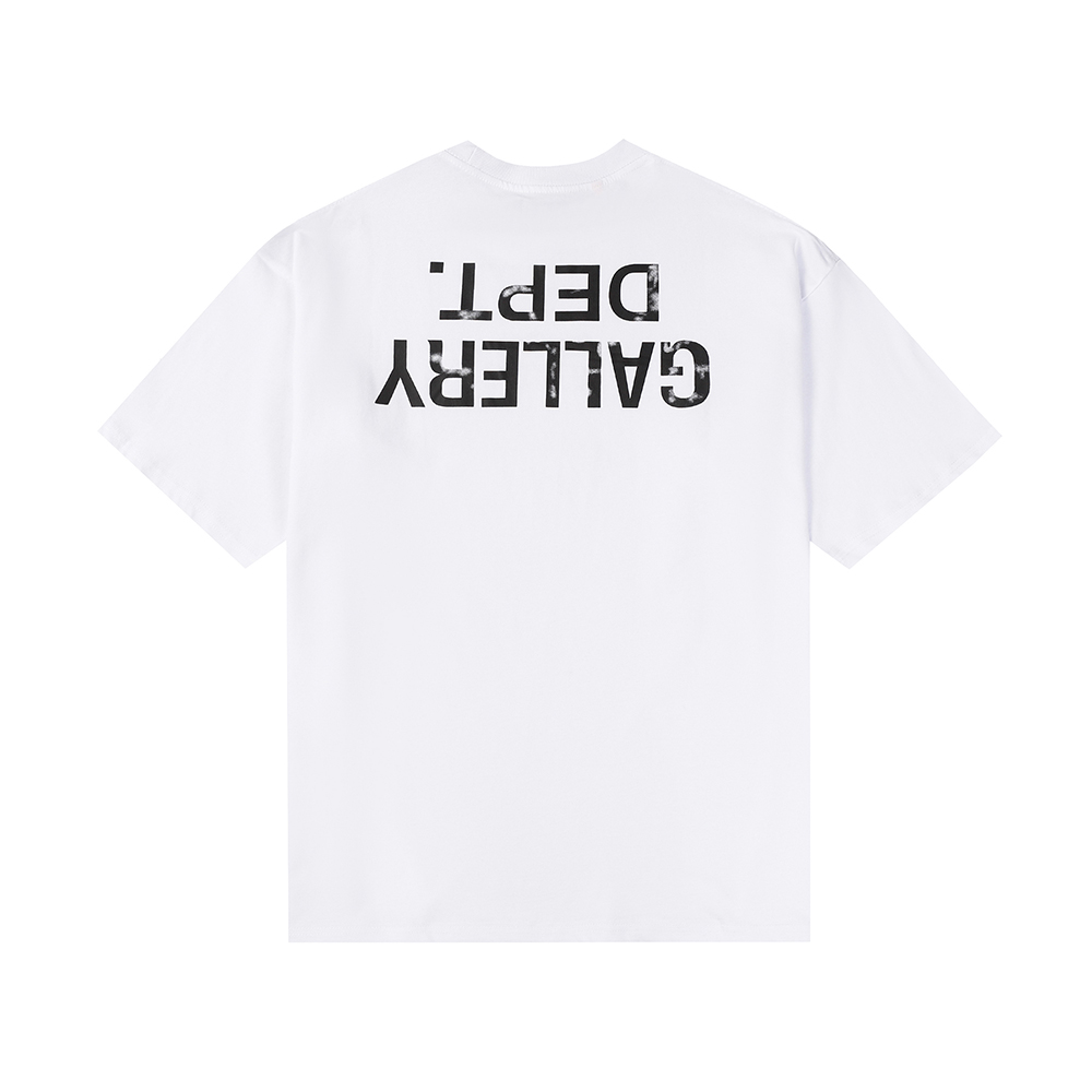 Gallery Dept Reversed Print Short Sleeve T-Shirt