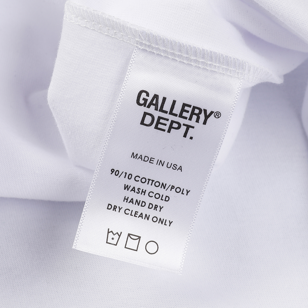 Gallery Dept Reversed Print Short Sleeve T-Shirt