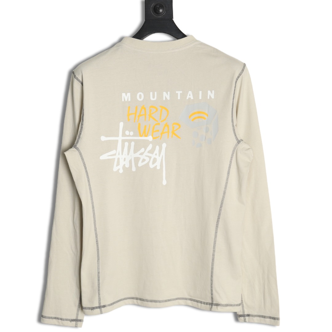 Stussy & MHW long-sleeved T-shirt