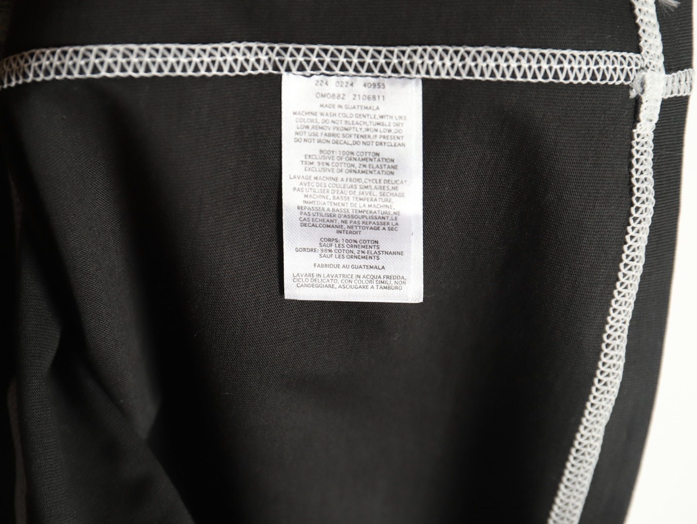 Stussy & MHW long-sleeved T-shirt TSK1