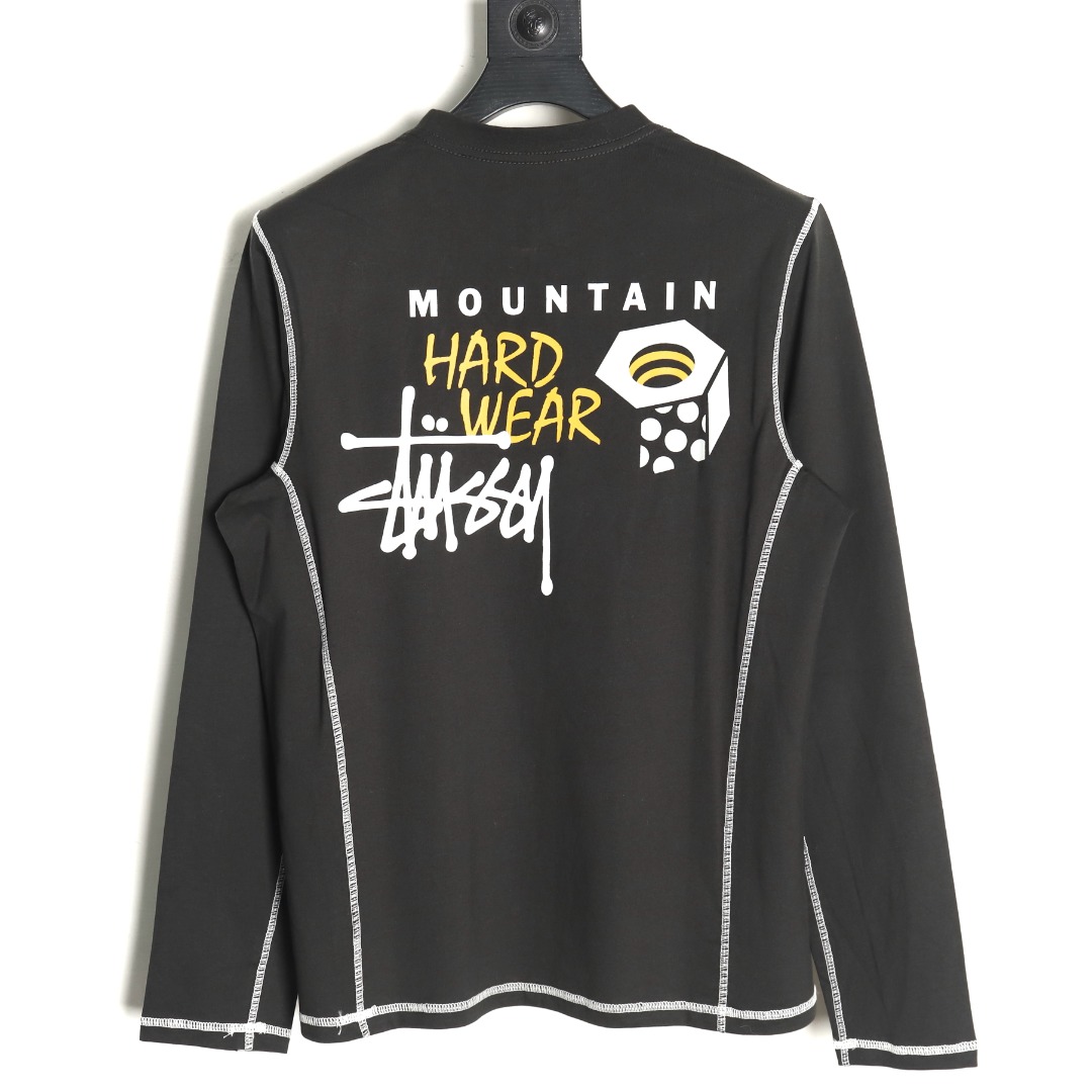 Stussy & MHW long-sleeved T-shirt TSK1
