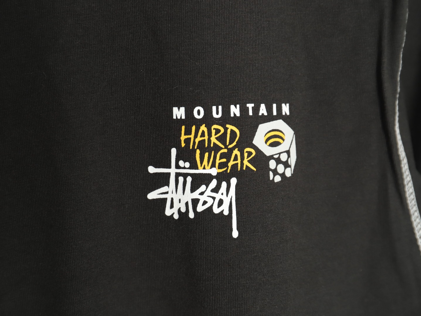 Stussy & MHW long-sleeved T-shirt TSK1