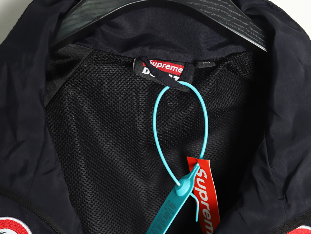 Supreme & Ducati co-branded printed contrasting sports jacket