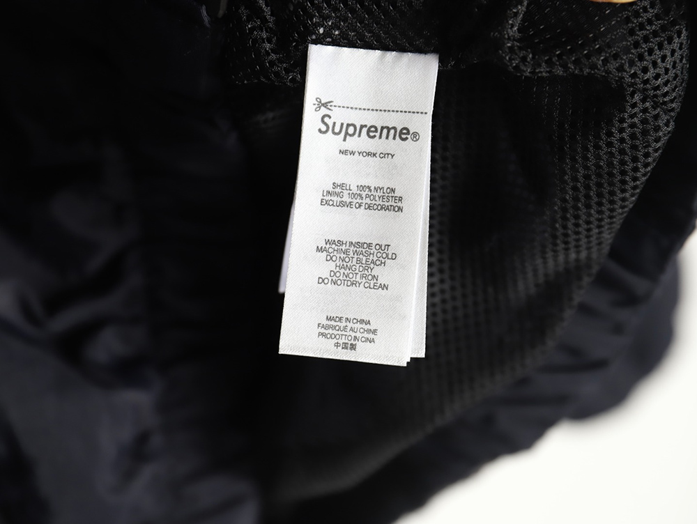 Supreme & Ducati co-branded printed contrasting sports jacket