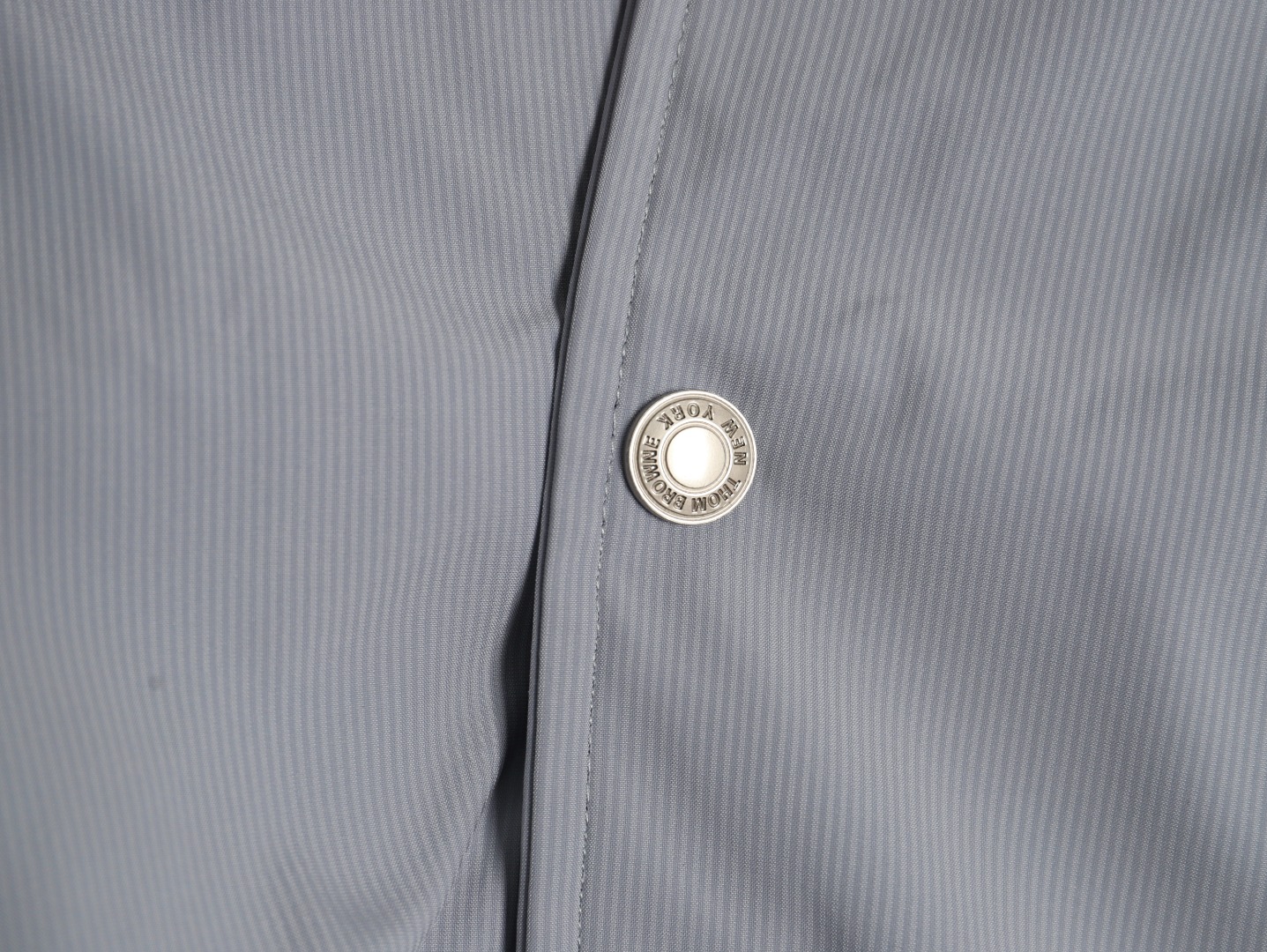Thom Browne four-bar bomber jacket